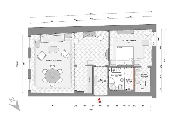1 Bedroom In Lejlighed München